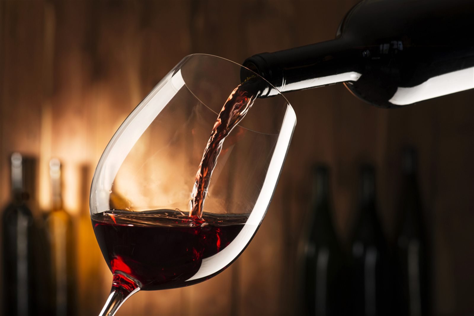 Copa de vino tinto del Valle de Uco