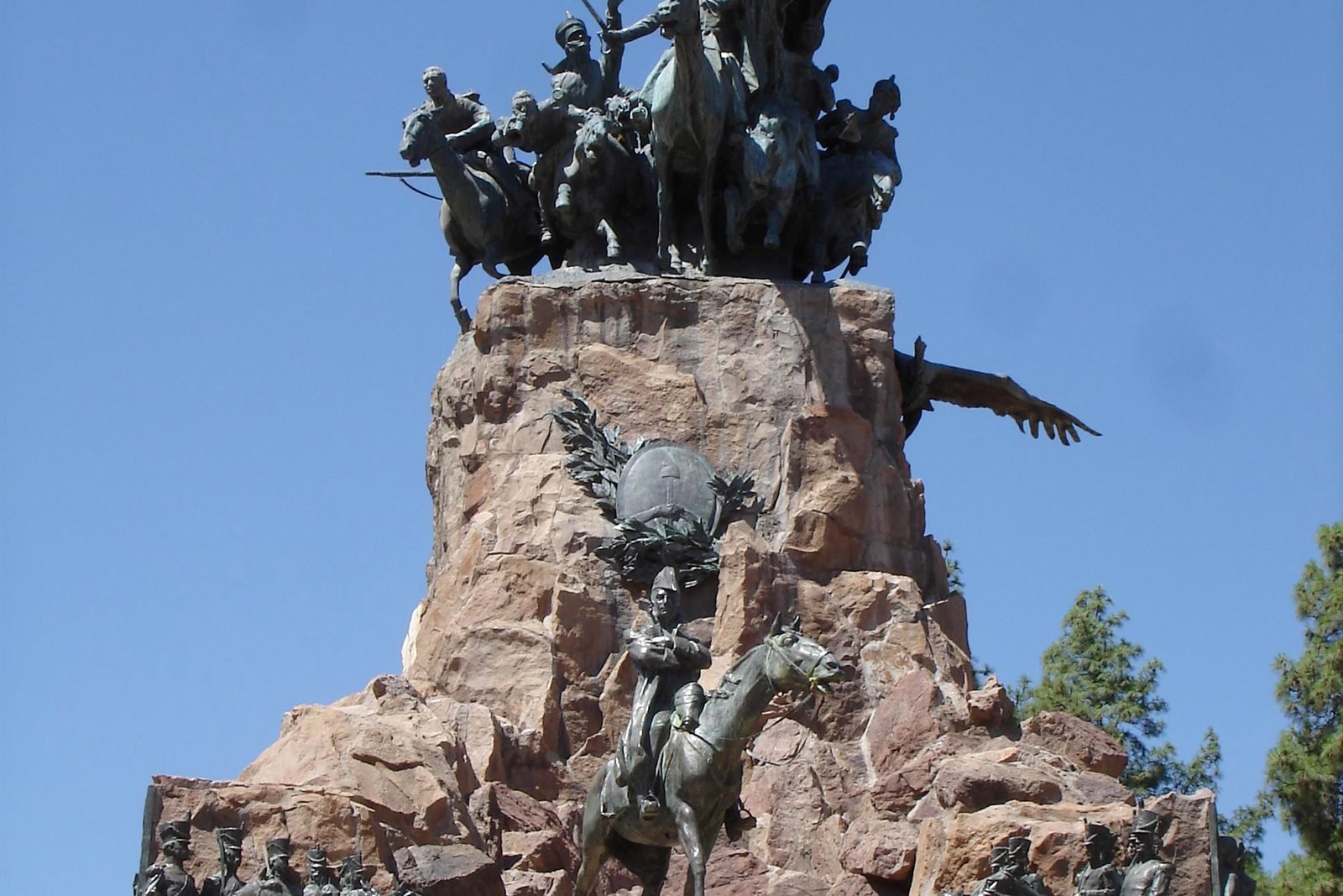 Monumento al Ejército de los Andes en el Cerro de la Gloria, Mendoza